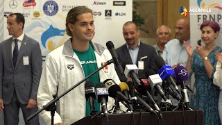 Înot: Robert Glință - Sunt mândru de ceea ce am realizat, de modul în care am abordat competiția