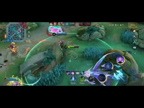 20 kills+MANIACE  !! Op damage Lesley late Game Monster _ One hit build and emblem