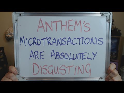 ANTHEM's Mictrotranaction System was designed to be DISGUSTING !!