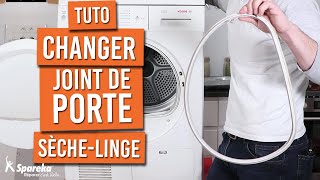 Comment changer le joint de porte d\'un sèche linge