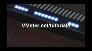 Video thumbnail for VMeter Demos: Binary Clock, Chase, Game of Life by CuriousInventor