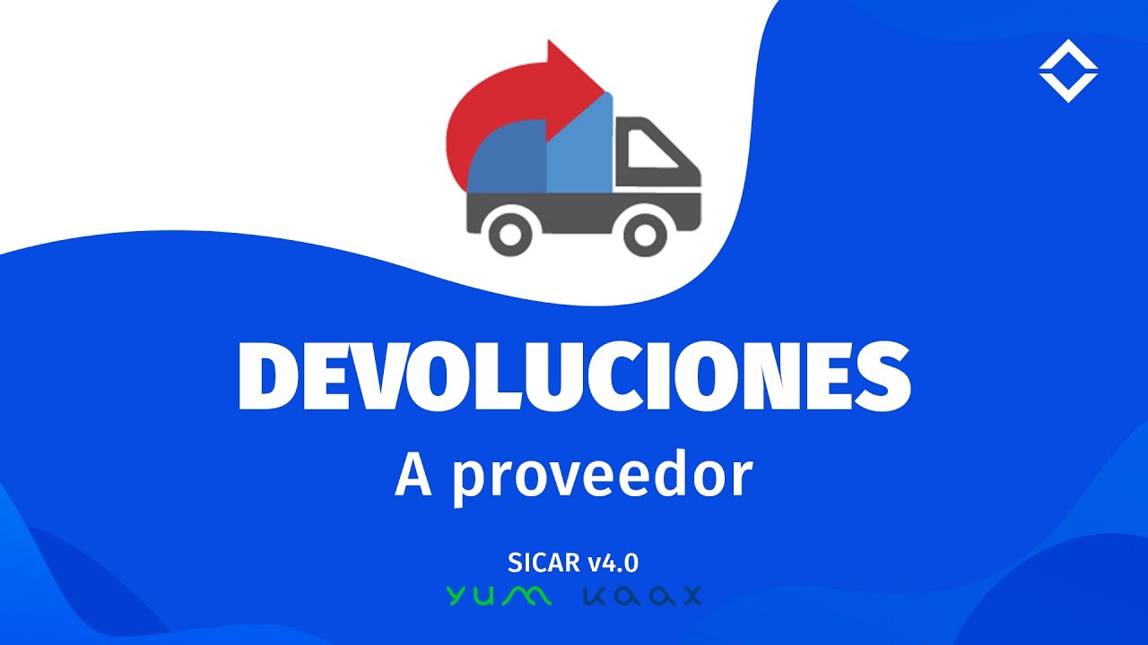 13.- ¿Cómo Realizar Devolución a Proveedor?