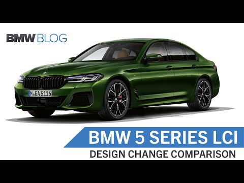 BMW 5 Series LCI Comparison