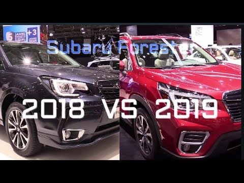2018 Subaru Forester VS 2019 Subaru Forester - Whats The Difference?