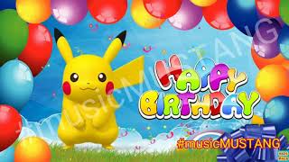 Pikachu singing Happy Birthday song
