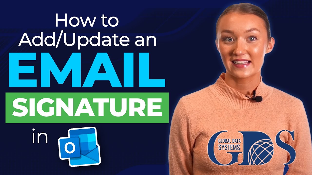 How to Add/Update an Email Signature in Outlook