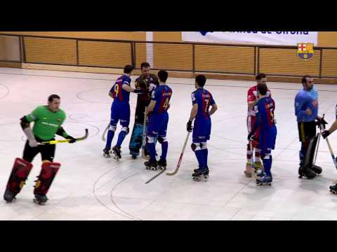 [HIGHLIGHTS] HOQUEI PATINS (OK Liga): Citylift Girona - FC Barcelona Lassa (2-3)