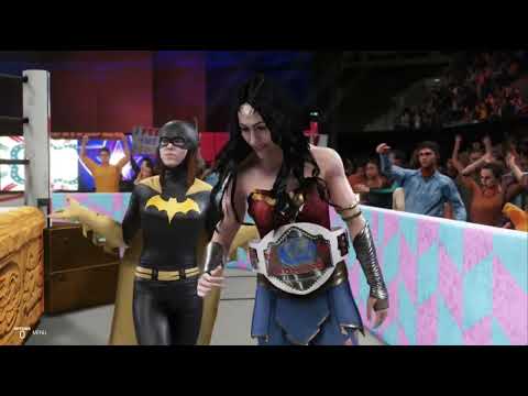Elastigirl/Violet Parr vs. Batgirl/Wonder Woman