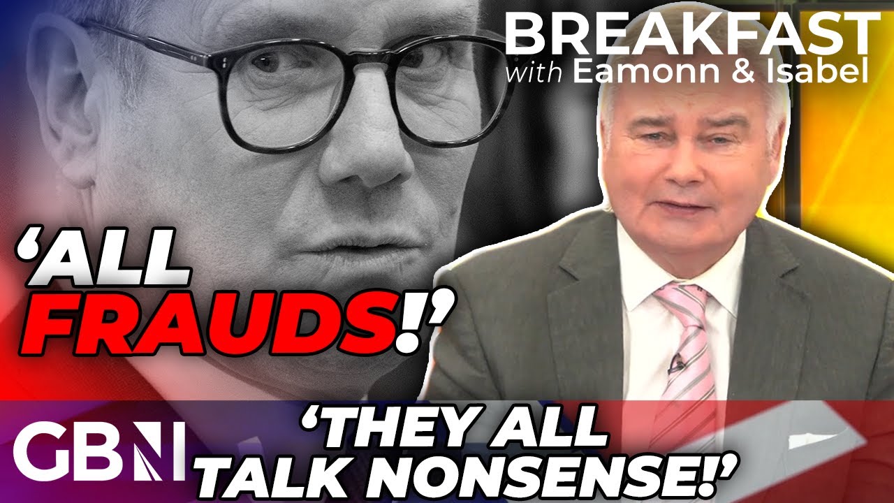 Eamonn Holmes FUMES at politicians treating Britons 'like MORONS' warning of Labour taxes: 'FRAUDS!'
