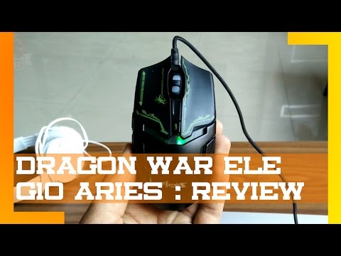 DragonWar ELE G10 Aries Blue Sensor | Gaming Mouse