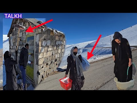 Nika being evicted by the landlord and Zahra going to work as a laborer