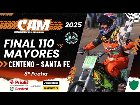 110cc Mayores - FINAL COMPLETA - 8a Fecha - CAM Centeno 2025