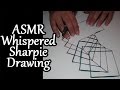 ASMR Sharpie Drawing with Whispered Ramble ASMR Sharpie Drawing with Whispered Ramble