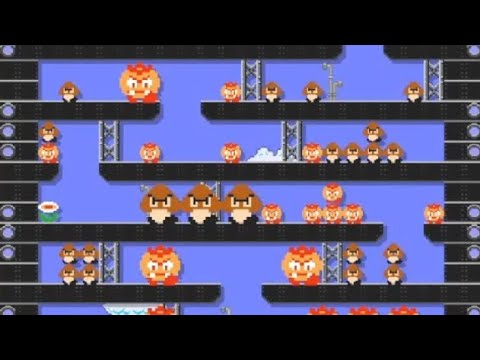 The Goomba Factory by NachoMnkey 🍄 Super Mario Maker 2 ✹Switch✹ #azf