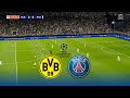 Borussia Dortmund vs PSG | Champions League • LIVE Streaming Simulation
