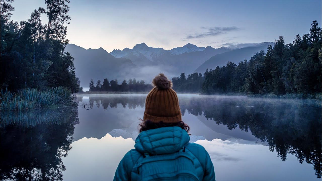 Join this couple on their journey to chasing the perfect sunrise on Lake Matheson
