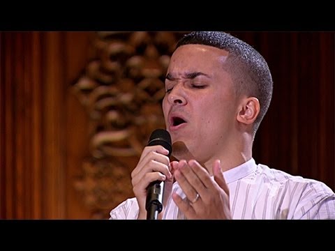 Jahmene Douglas's performance - David Guetta's Titanium - The X Factor UK 2012