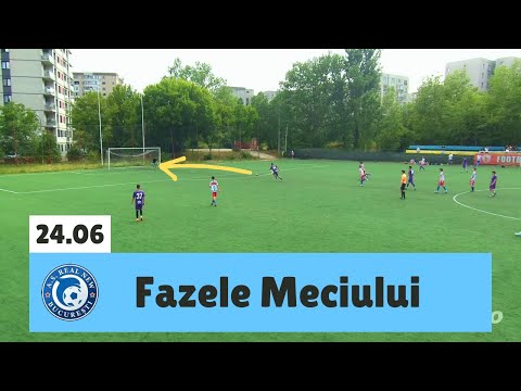 Momente relevante de la meciul Real New - Turistul Bucuresti Seniori (U16)