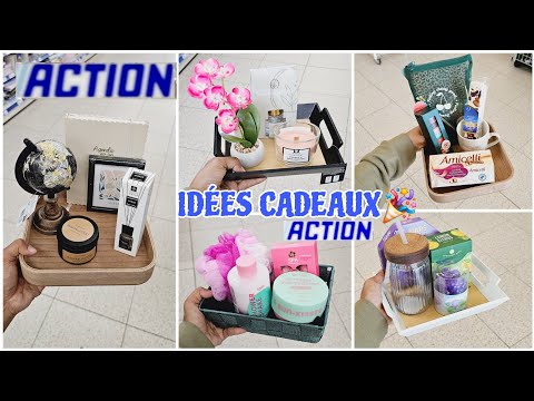 🎊ACTION IDÉES CADEAUX À PETITS PRIX #idéescadeaux #cadeau #ideecadeauaction #action #cadeauaction