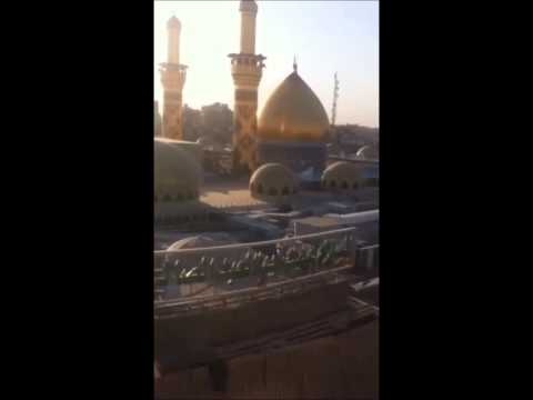 ⁣Sayed Ali Alhakeem at a Noha/Latmiya Video Shoot in Karbala