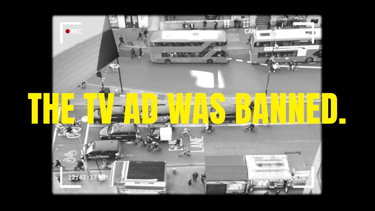 Banned TV ad in the streets of London I Mullvad VPN - YouTube