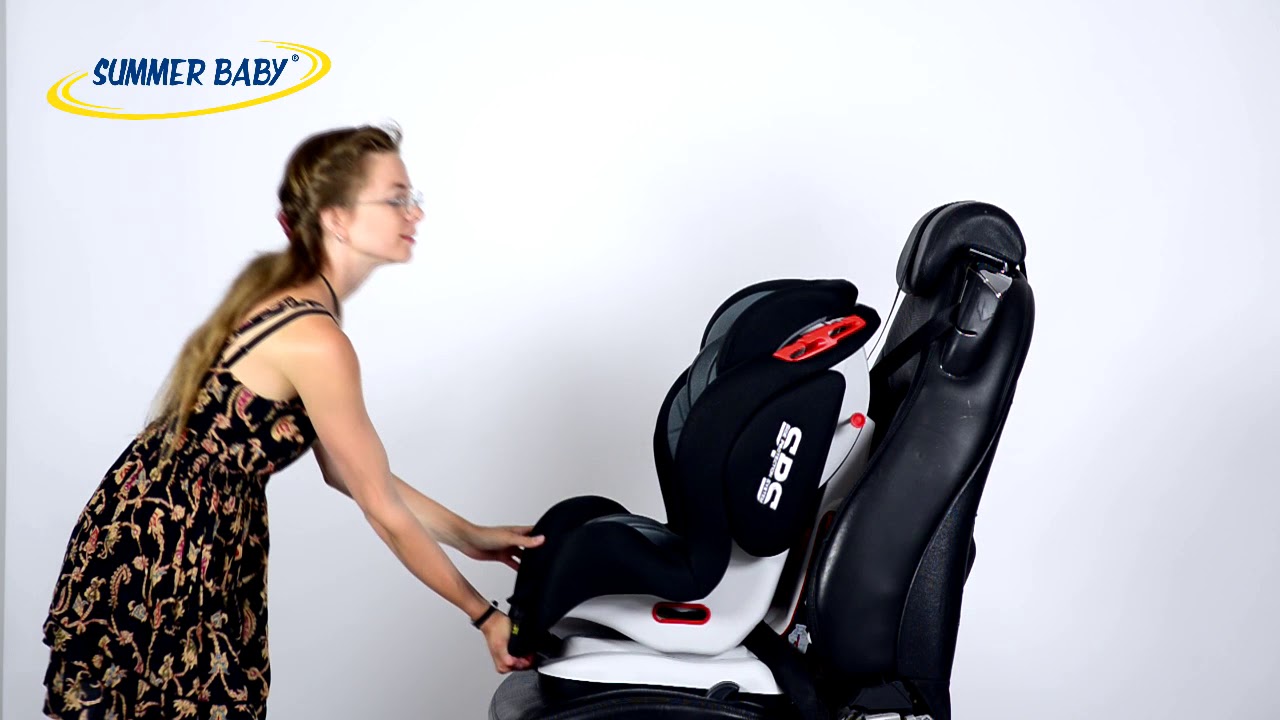 Fotelik samochodowy 9-36 kg. SUMMER BABY model SMILE Isofix SPS