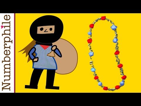 ネックレスの分割（宝石泥棒のレッスン） - Numberphile (Necklace Splitting (a lesson for jewel thieves) - Numberphile)