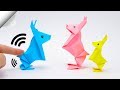 Jumping paper RABBIT | How to make paper RABBIT