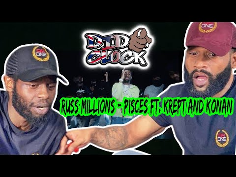 Russ Millions - Pisces ft. Krept and Konan [REACTION VIDEO] @russmillions @kreptandkonan