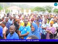 KAFANYENI KAZI NA DUMISHENI UPENDO BAINA YENU UCHAGUZI UMEKWISHA MKURUGENZI JESHI LUPEMBE