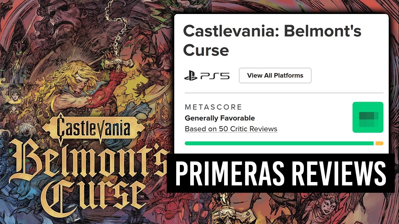 SE VIENE EL GOTY!! Primeras REVIEWS y ANÁLISIS de CASTLEVANIA: BELMONT'S CURSE