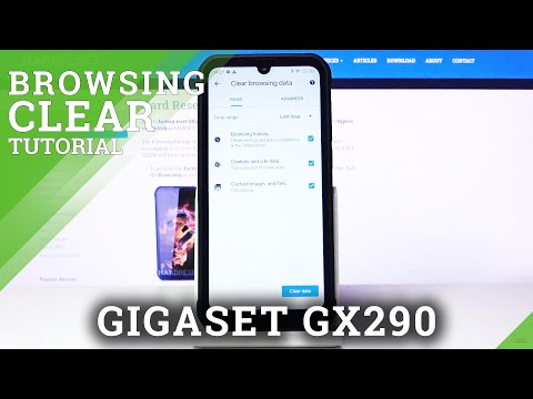 How to Clear Browsing Data in GIGASET GX290 – Delete History and Cookies