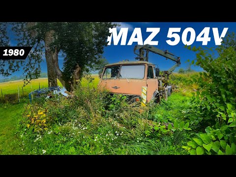 STARTING Old Soviet Truck after 10 years - MAZ 504V - Failed attempt