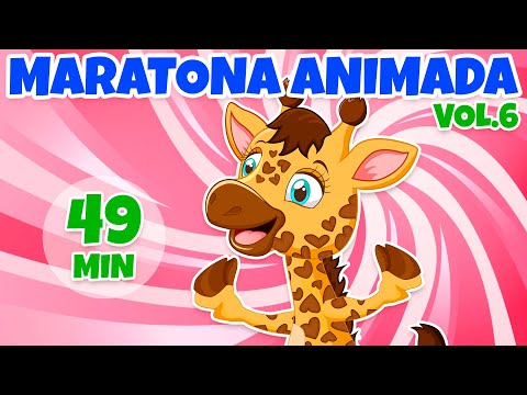 Maratona Animada Vol. 6 - Giramille 49 min | Desenho Animado Musical