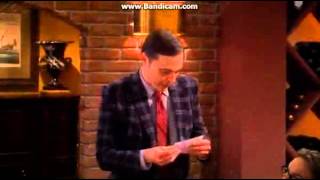 The Big Bang Theory 5x22 - discorso di Sheldon
