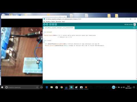 potenziometro lettura segnale analogico Arduino 04