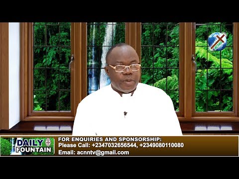 DAILY FOUNTAIN OF APRIL 22, 2018 - VEN. JOSIAH SUNDAY WUSA