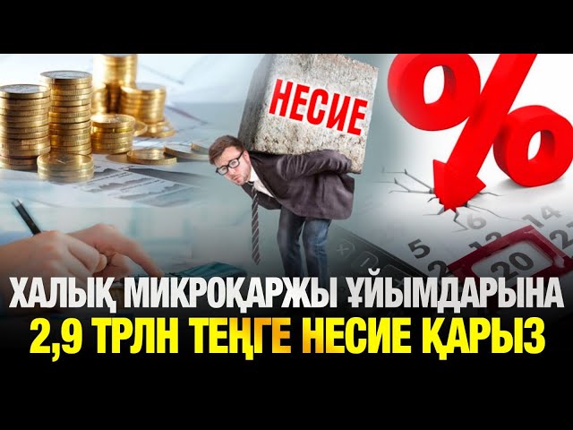 Қазақстандықтар микроқаржы ұйымдарына 2,9 трлн теңге қарыз