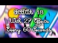 BFDIA 18 With 27 Effects Every 60 Seconds