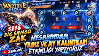 Baş Savaşçı ile Yıldız ve Ay Kalıntıları Yapıyoruz #wartuneultra #wartuneultracr