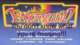 Faxanadu: An NES game that should have been a bigger hit. #nintendo #retrogaming
