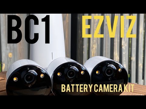 EZVIZ BC1-B3 Three Cameras with One Base Station Kit - battery camera system - easy setup