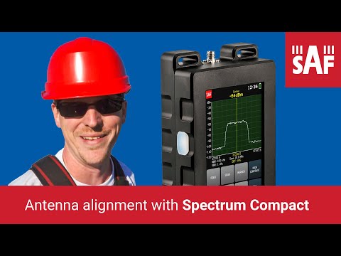Fine Tune Antenna Alignment with Handheld Spectrum Analyzer
