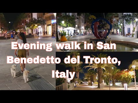 Night walks in San Benedetto del Tronto with afam #italy #europe #afam #ldrnomore