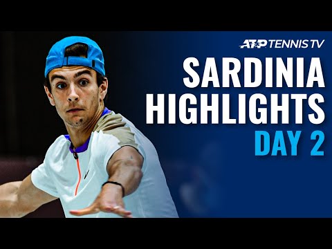 Musetti Headlines; Millman, Cecchinato Feature | Sardinia 2021 Day 2 Highlights