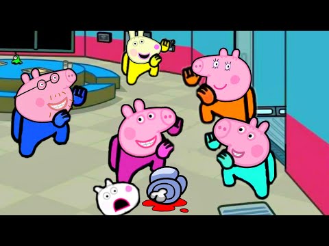 (Peppa Pig) Among Us distraction dance animation