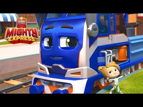 Milo and Liza are Ready to Rock 🥁| Mighty Express Clips | Cartoons for Kids
