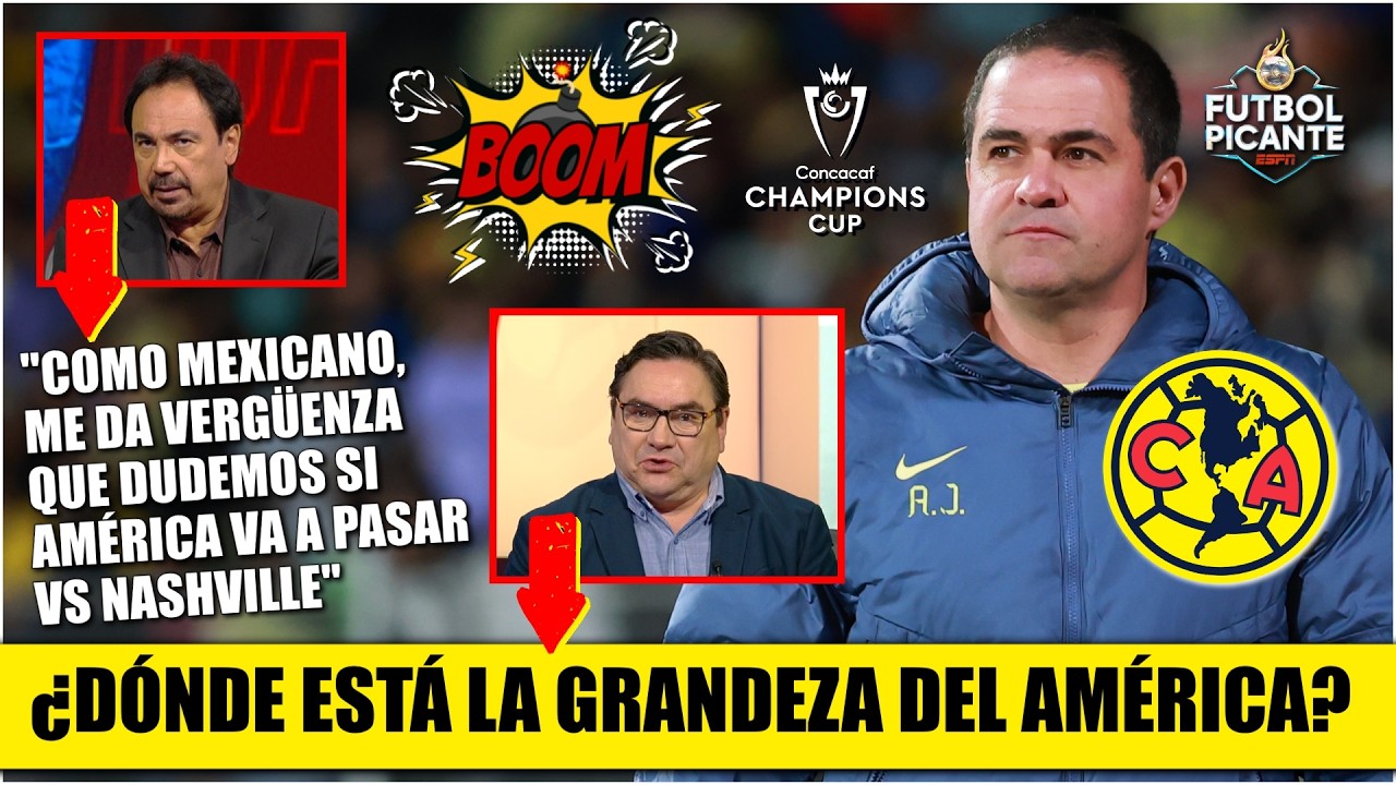 AMÉRICA SALIÓ A NO PERDER y empató 0-0 vs NASHVILLE. Se planta como EQUIPO CHICO | Futbol Picante