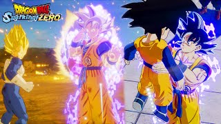 The DBZ Story BUT Goku is always Ultra Instinct Saiyan Frieza Cell Buu