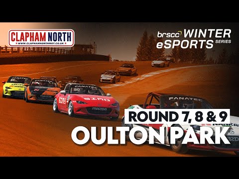 2026 Clapham North BRSCC Winter eSports Series | Rounds 7, 8 & 9 at Oulton Park